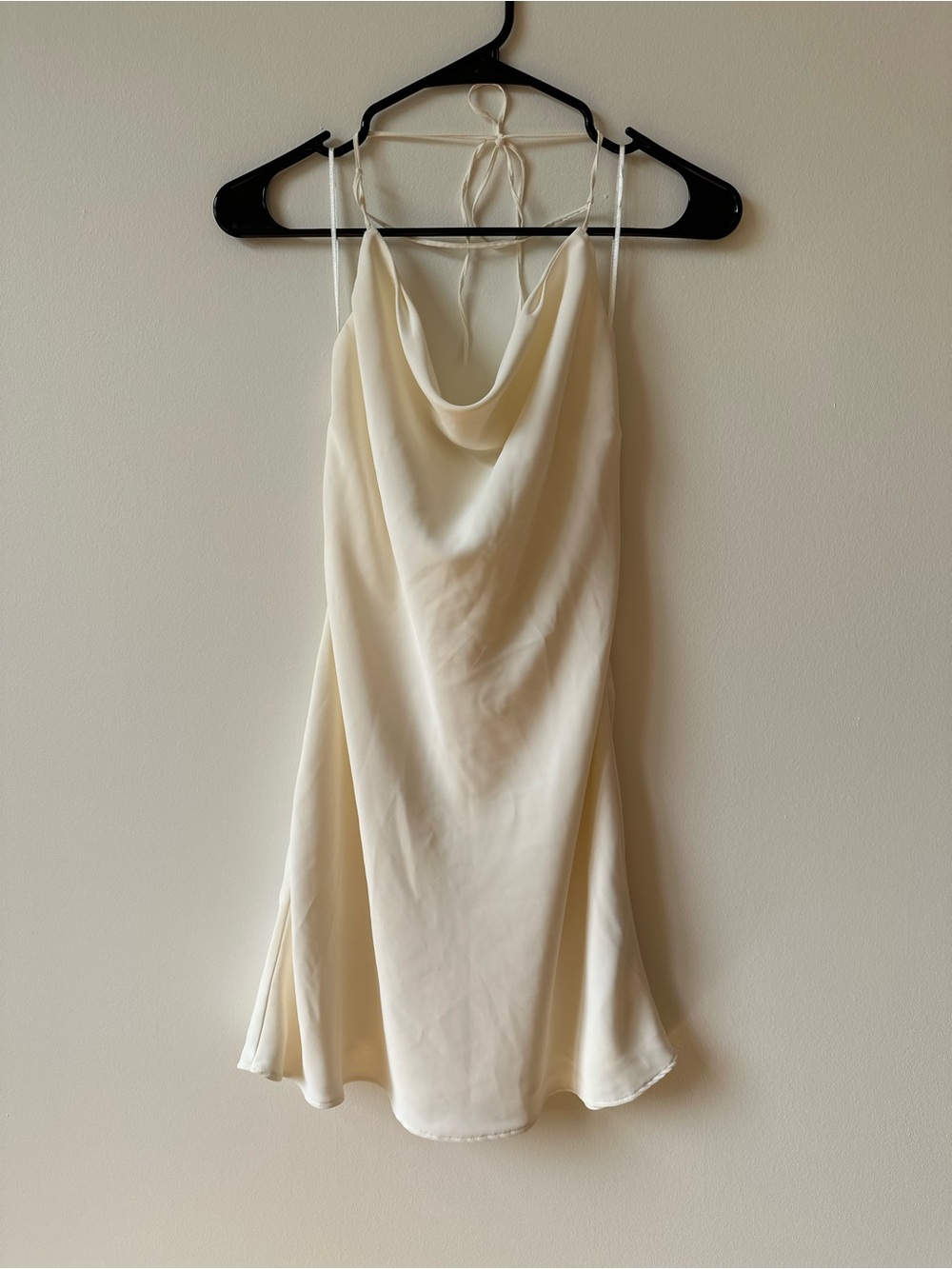 Abercrombie & Fitch White Halter Dress